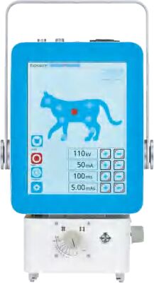 قیمت خوب سیستم پرتابل پزشکی اشعه ایکس DR با ژنراتور 10 کیلووات، آشکارساز 43cmx43cm و سازگاری DICOM آنلاین